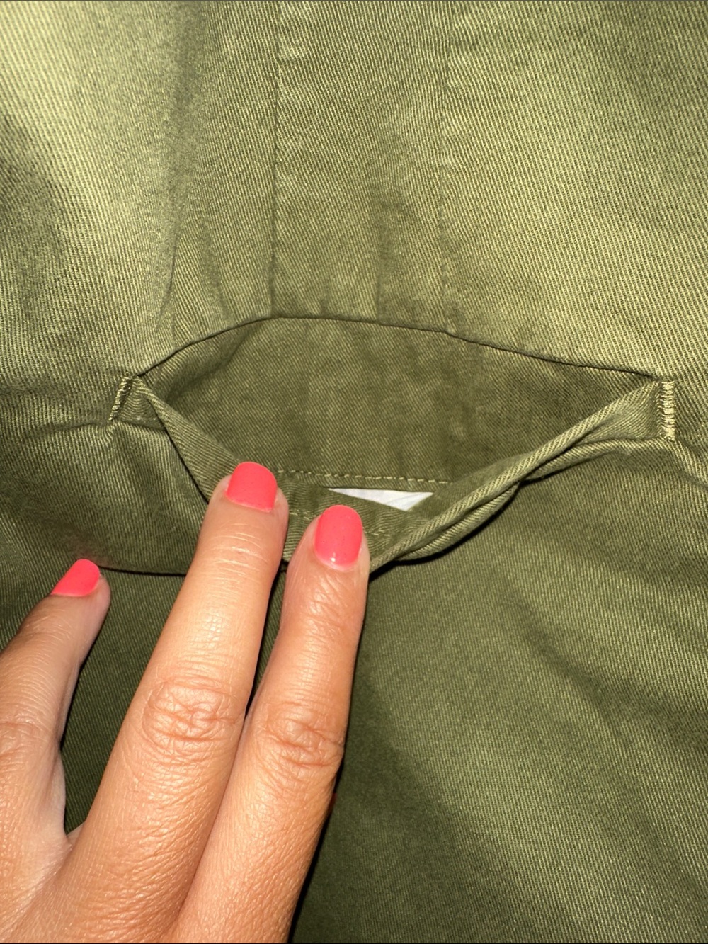 GAP Woman’s Olive Green Chinos - Picture 5 of 8